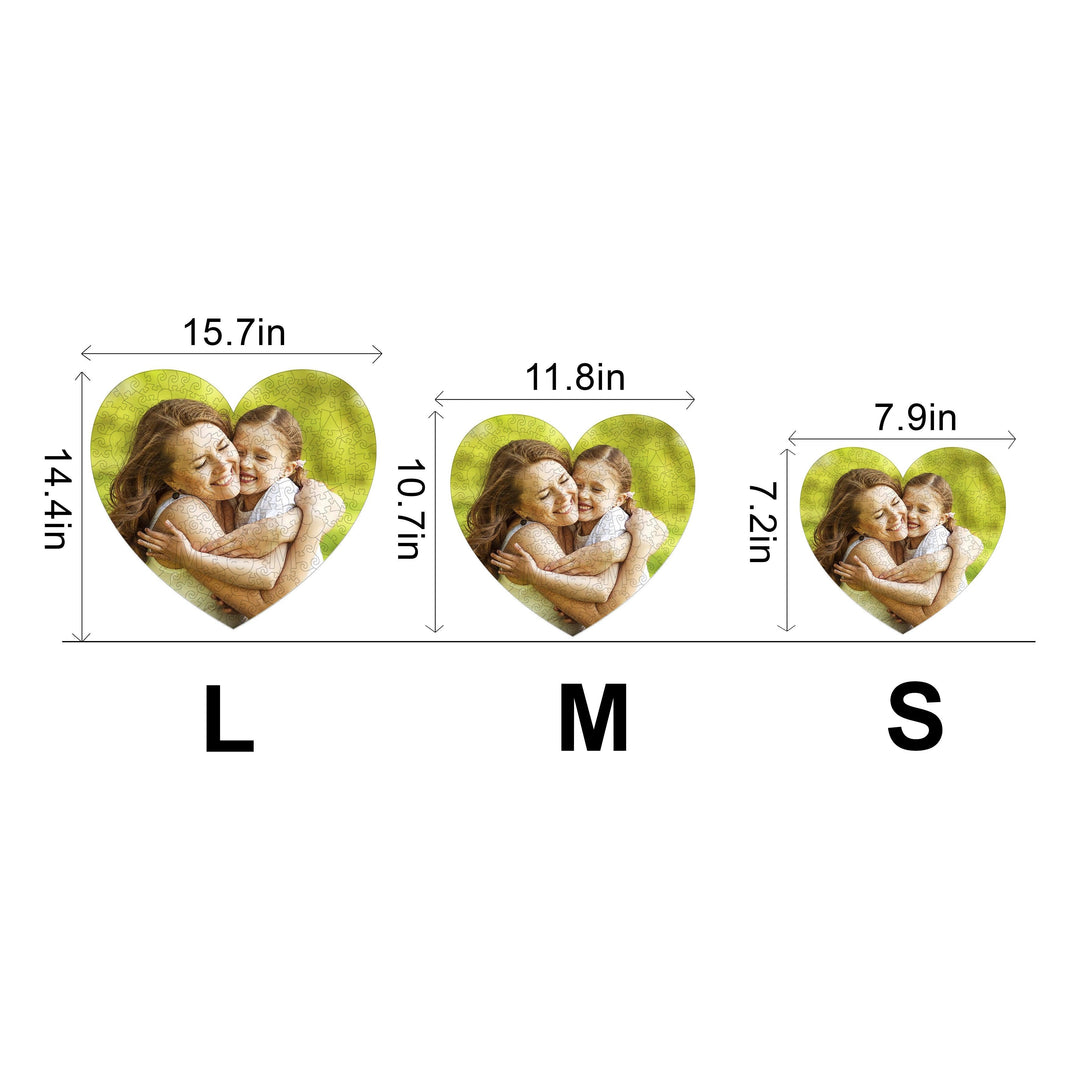 Mother's Memory Personalized Photo Wooden Puzzles