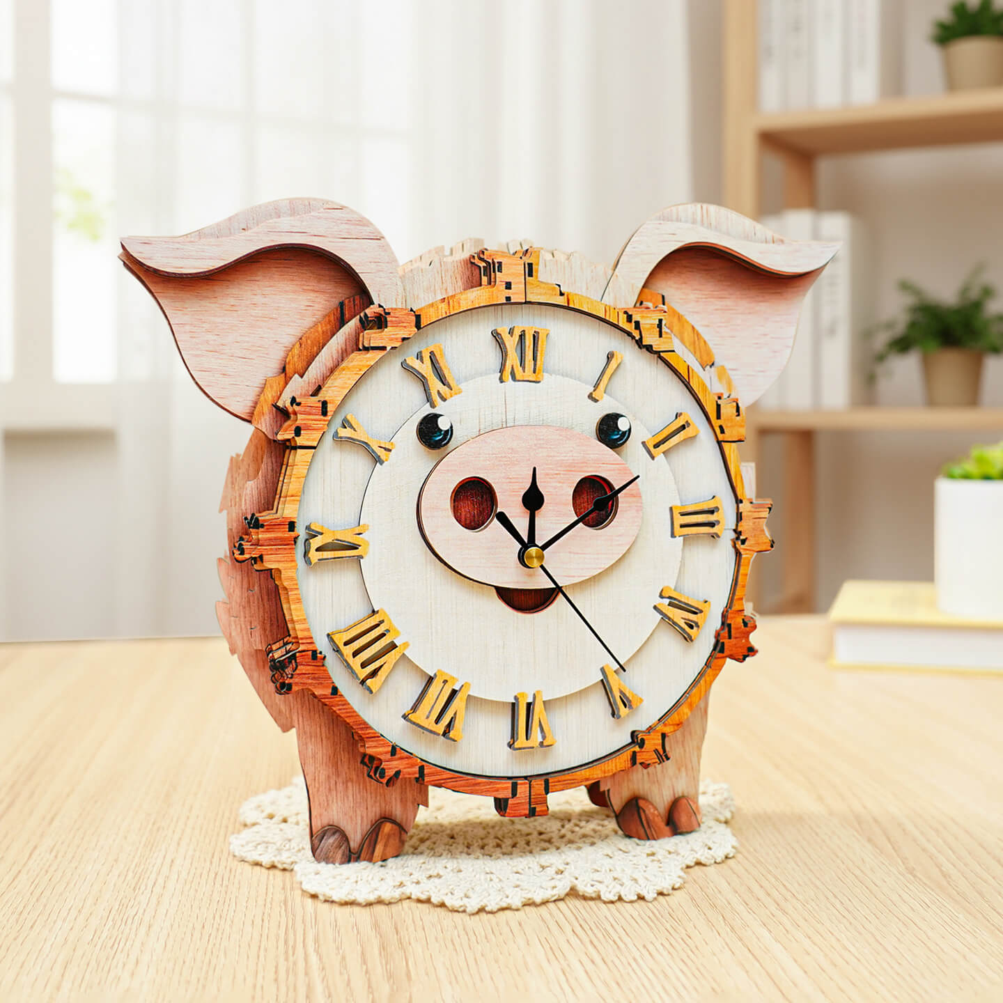 Craft Unique Timepieces: Premium Wooden Puzzle Clocks & 3D Wooden Clock ...