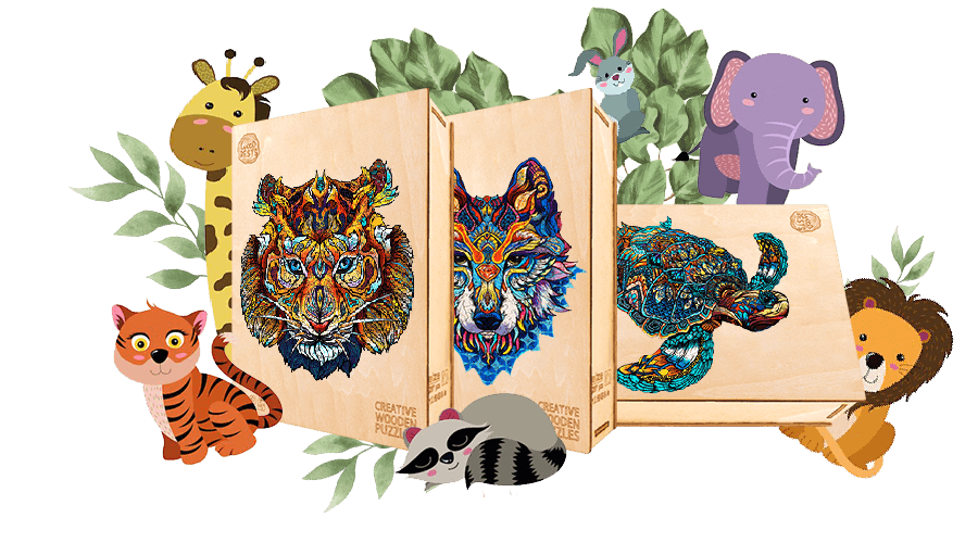 Animal Puzzles Collection