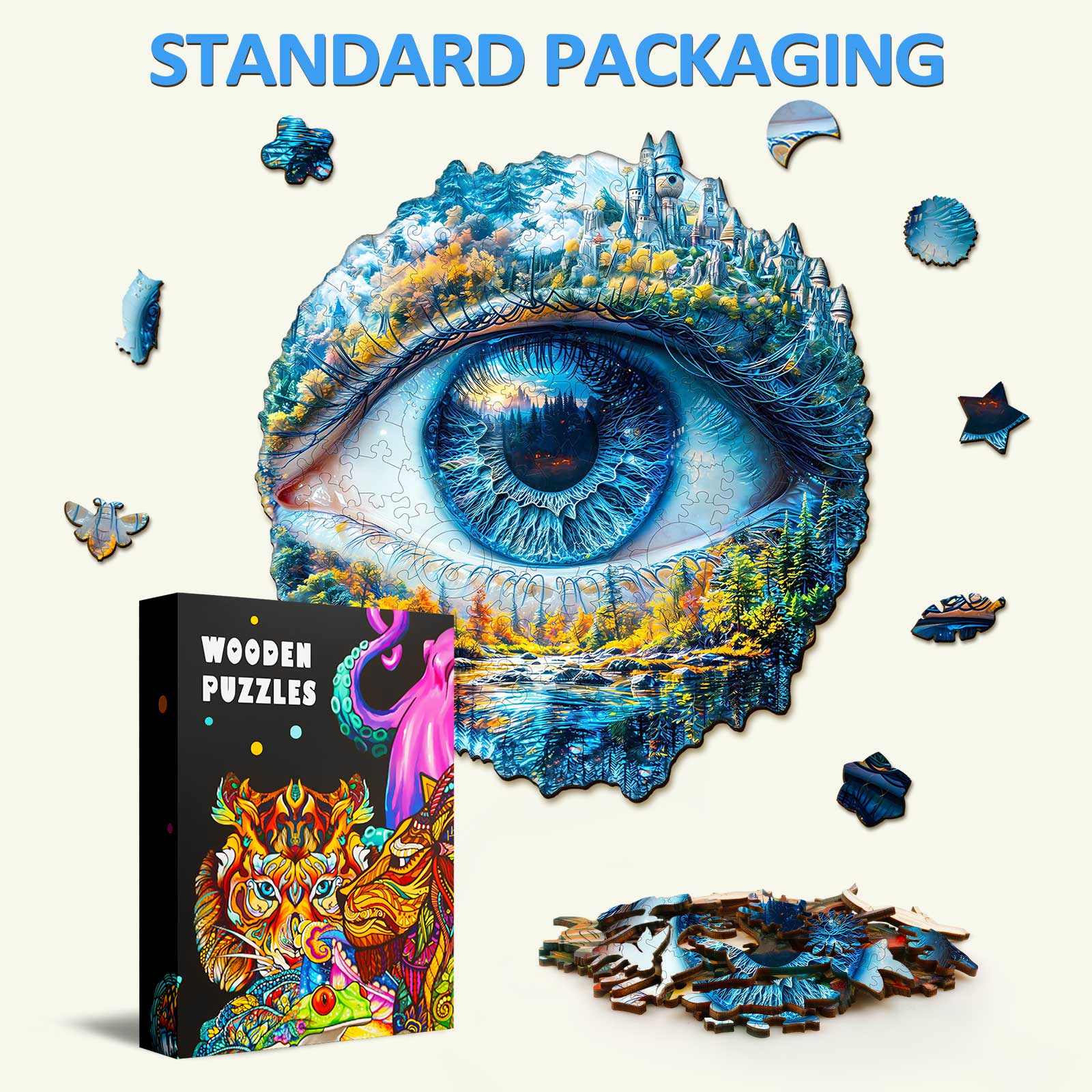 Eye of Nature Wooden Jigsaw Puzzle