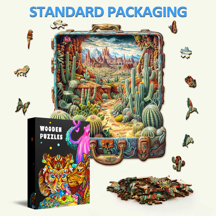 Desert Odyssey-2 Rompecabezas de Madera