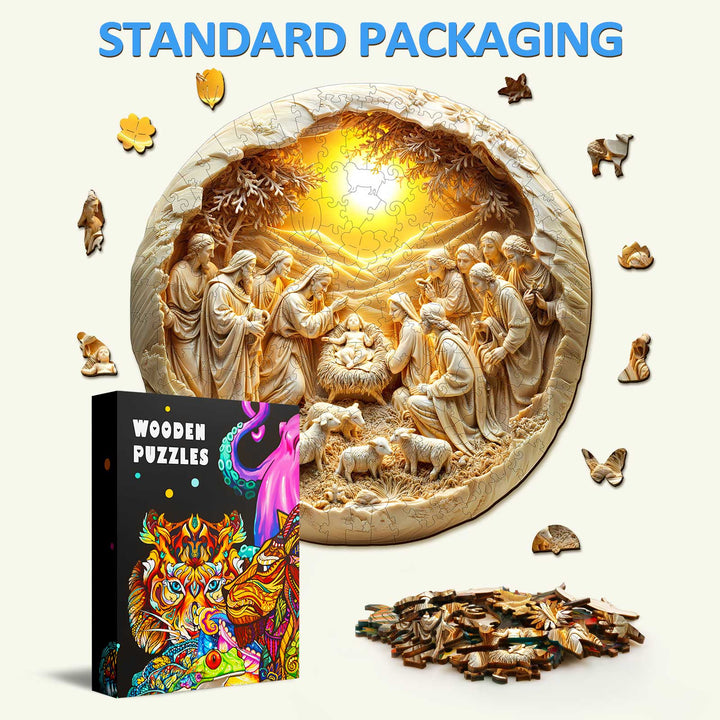 Retter kommt Holzpuzzle