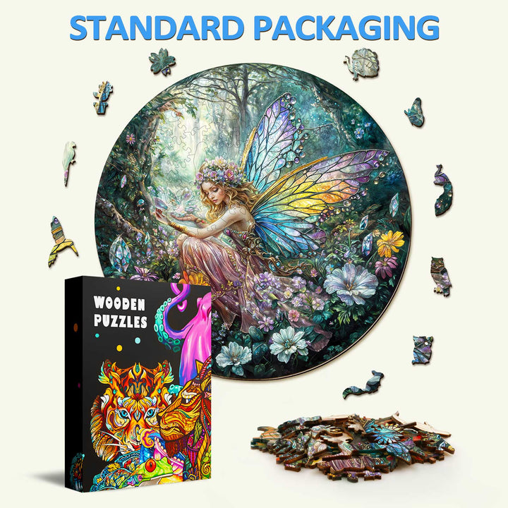 Magisches Feen Holzpuzzle
