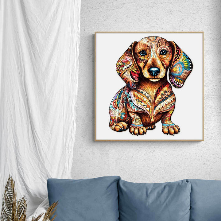 Dachshund 3 Wooden Jigsaw Puzzle