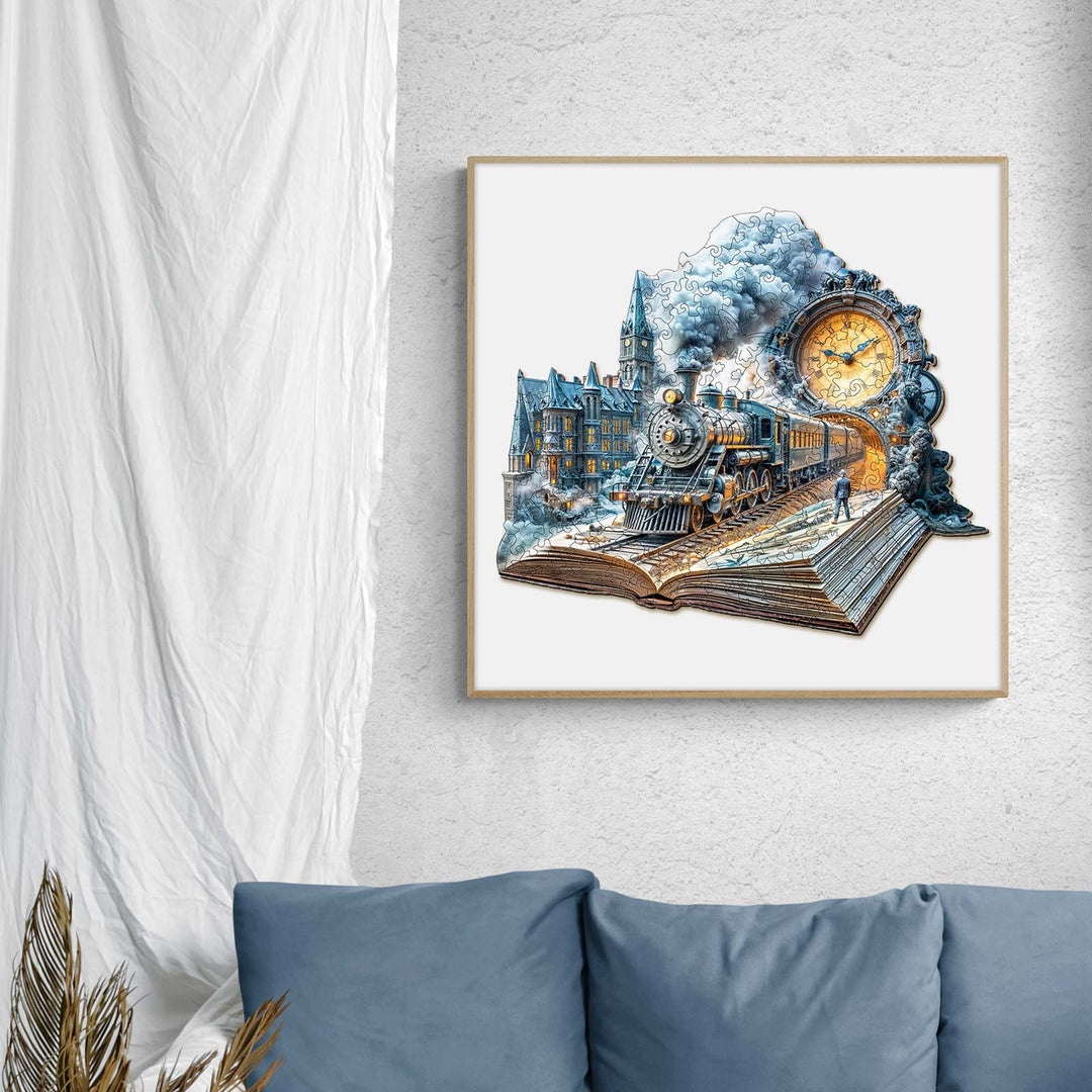 Rompecabezas de Madera Chrono Train