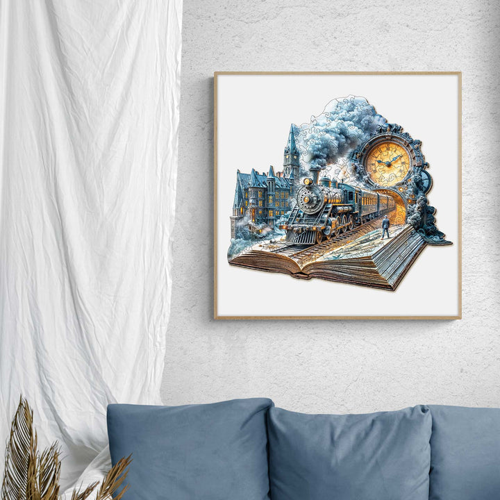 Rompecabezas de Madera Chrono Train