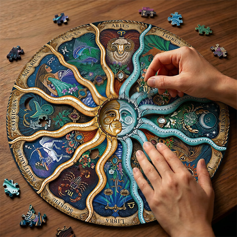 Constellation Horoscope 1000 Piece Puzzle