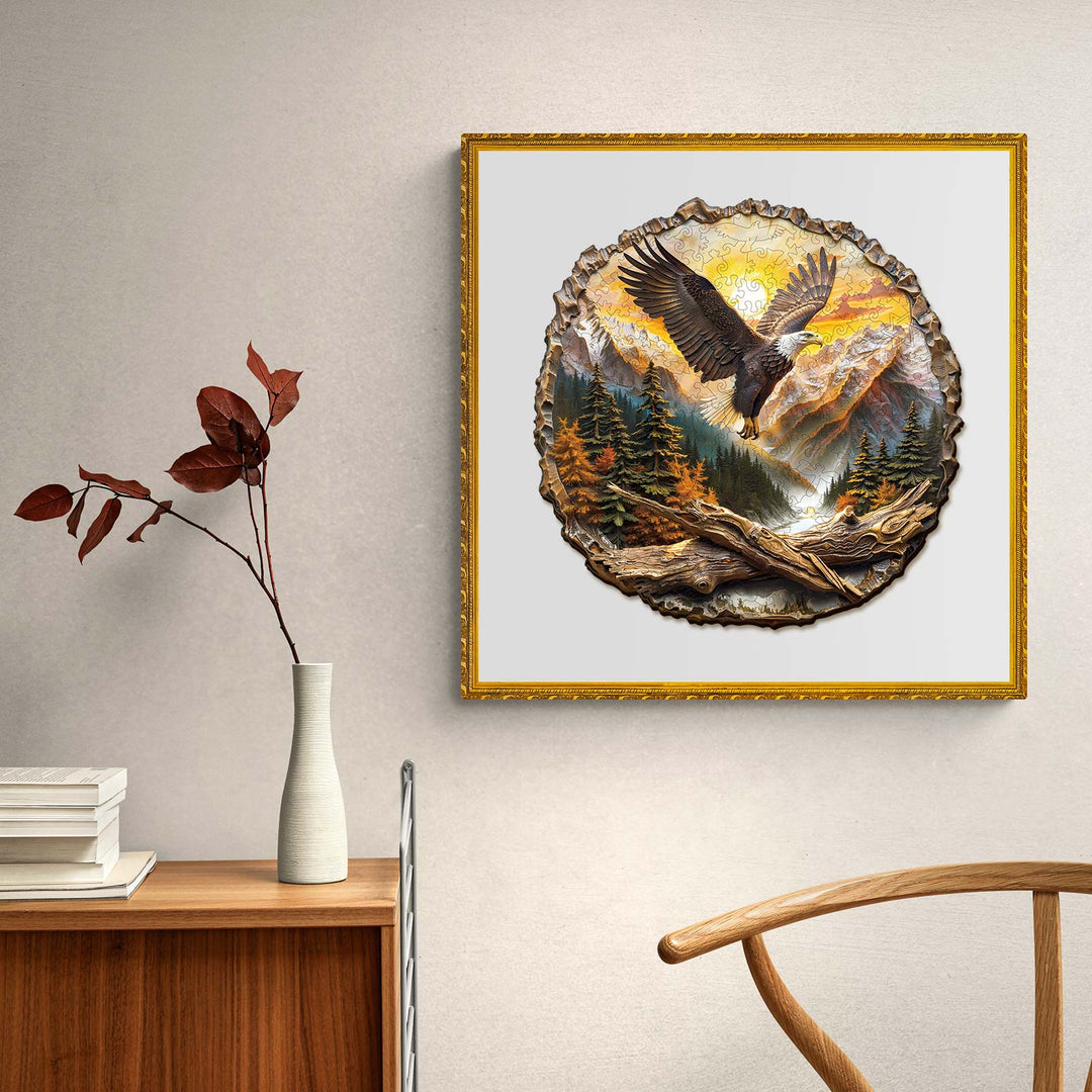 King of the Sky Wooden Jigsaw Puzzle