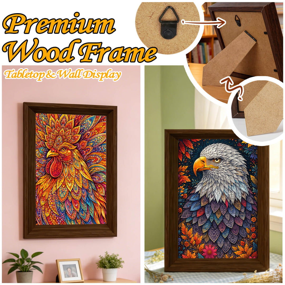 The Eagle Within - Morphing Lenticular Puzzle