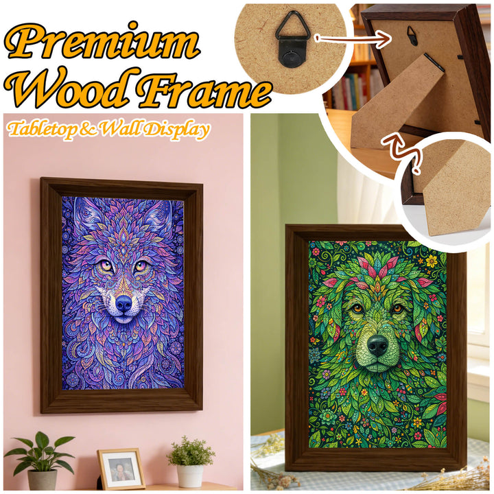 The Wolf Within - Morphing Lenticular Puzzle