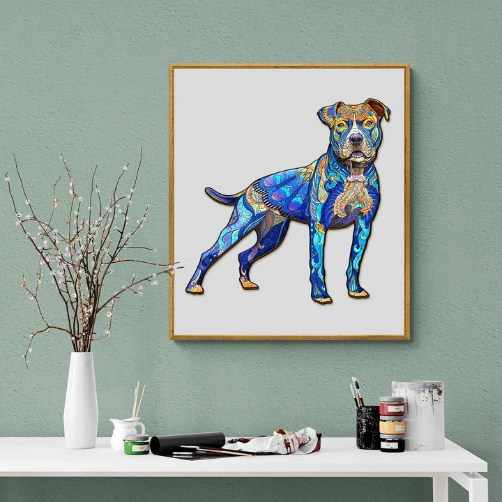 Pitbull Wooden Jigsaw Puzzle