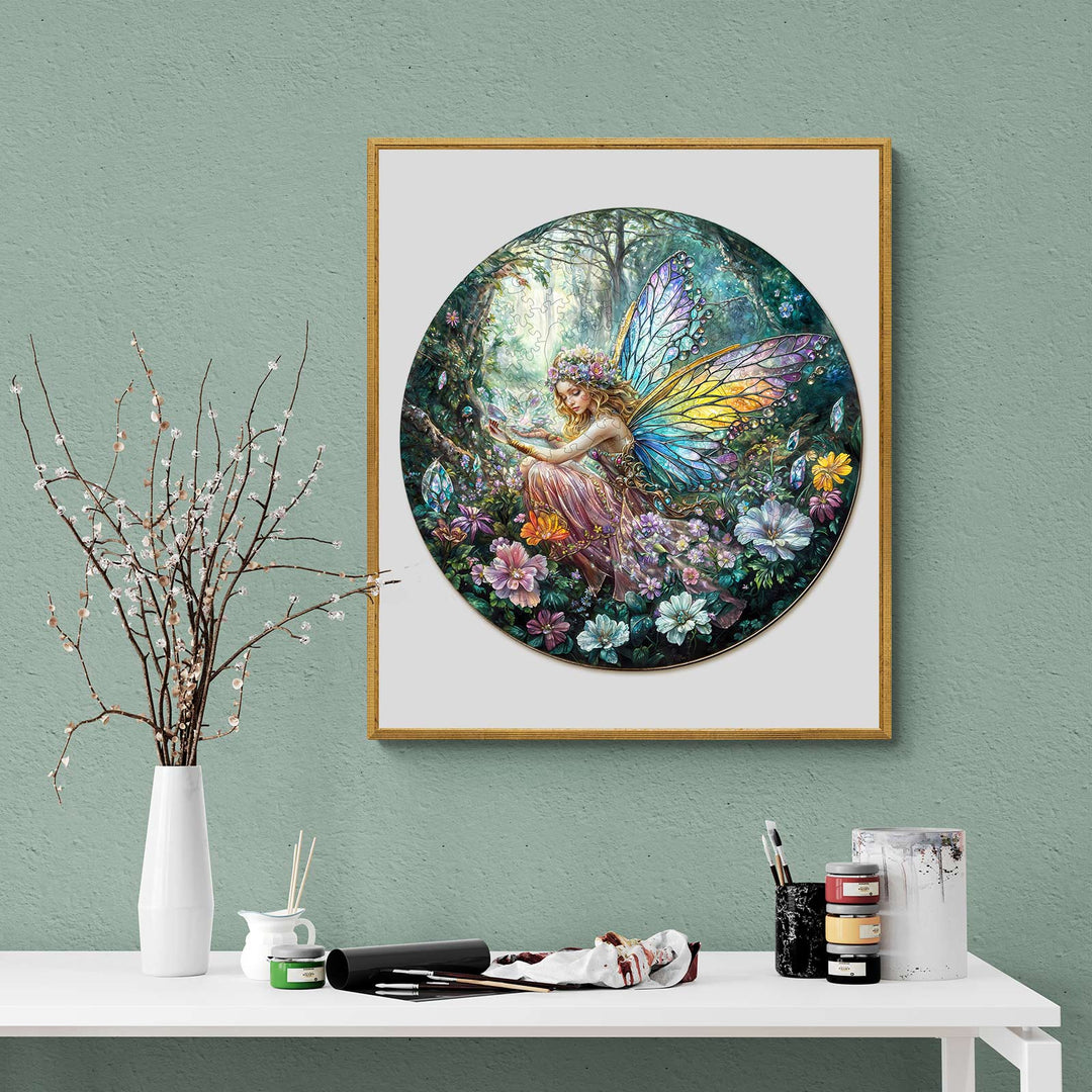 Magisches Feen Holzpuzzle