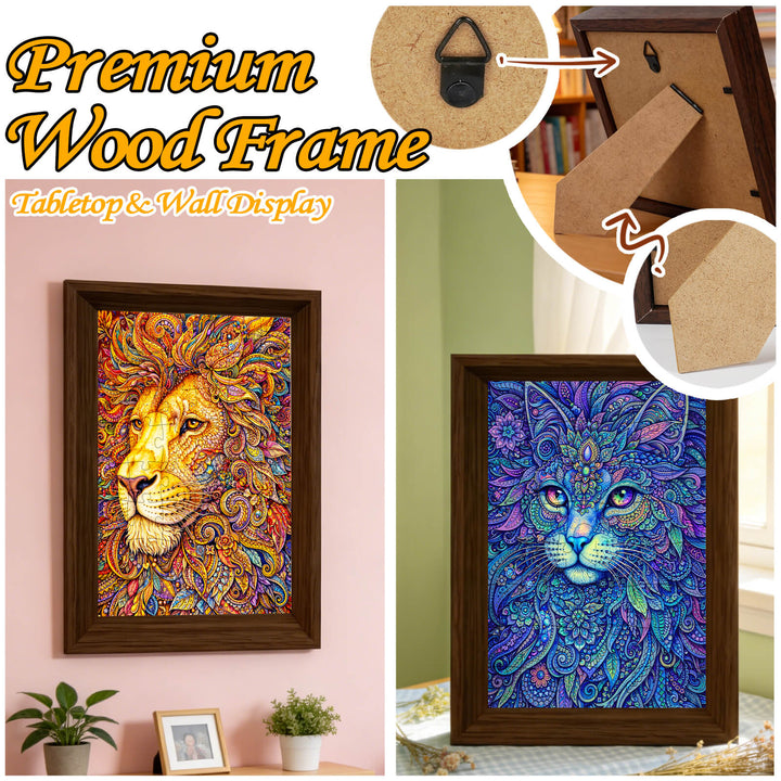 The Lion Within - Morphing Lenticular Puzzle