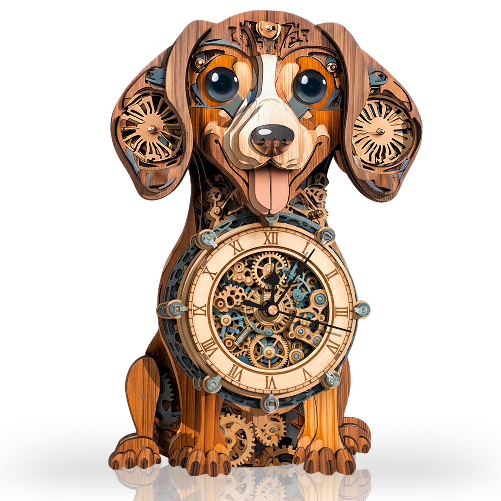 PASJO Puzzle in legno per adulti 3D Puzzle Bassotto 300 pezzi Scatola in legno Mini-cavalletto Puzzle in legno effetto 3D Cane PASJO Puzzle in legno per adulti 3D Puzzle Bassotto 300 pezzi Scatola in legno Mini-cavalletto Puzzle in legno effetto 3D Cane