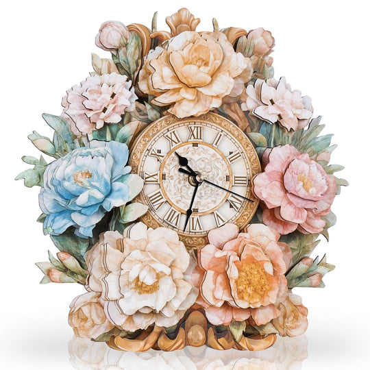 Craft Unique Timepieces: Premium Wooden Puzzle Clocks & 3D Wooden Clock ...