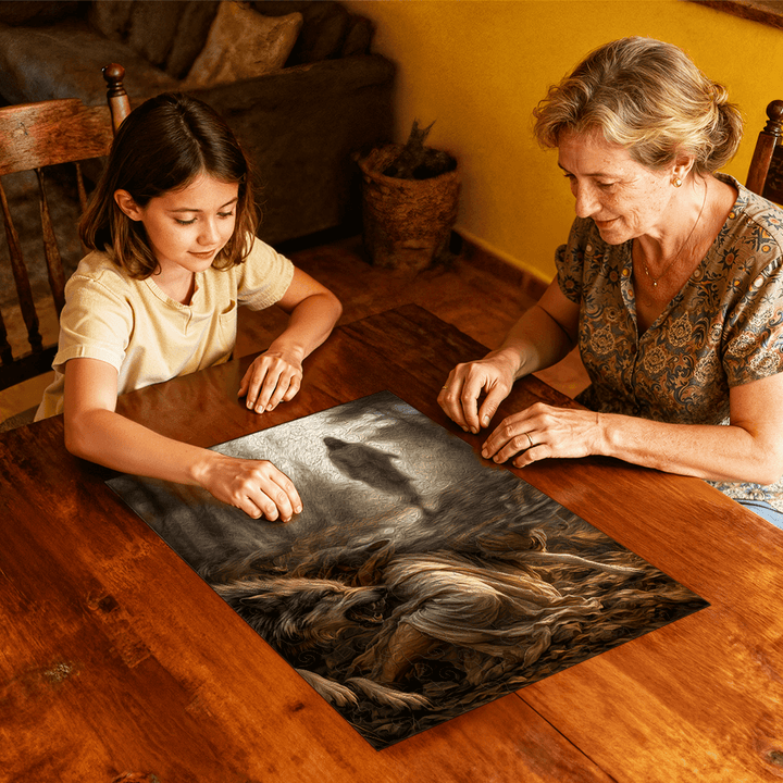 Jesus' sheep - Morphing Lenticular Puzzle