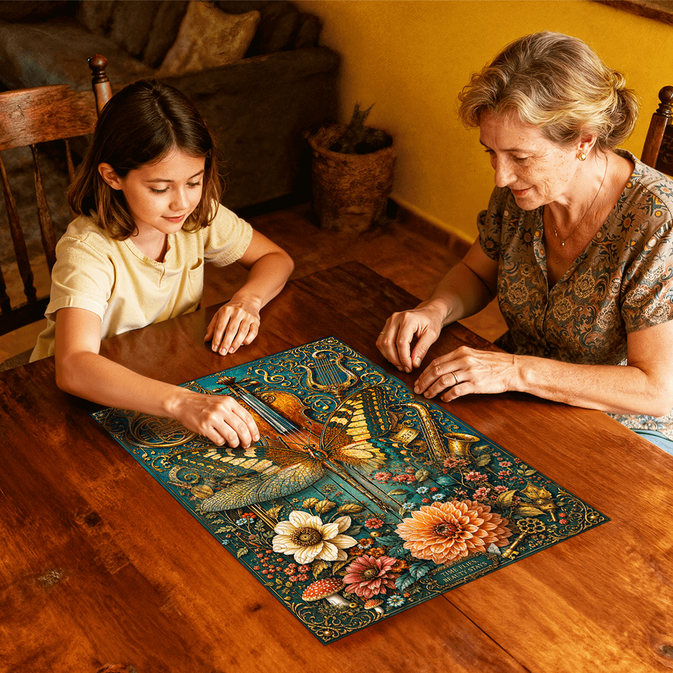 Insect Poetry - Morphing Lenticular Puzzle