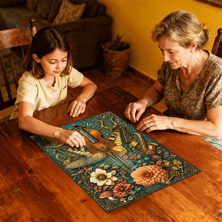 Insect Poetry - Morphing Lenticular Puzzle