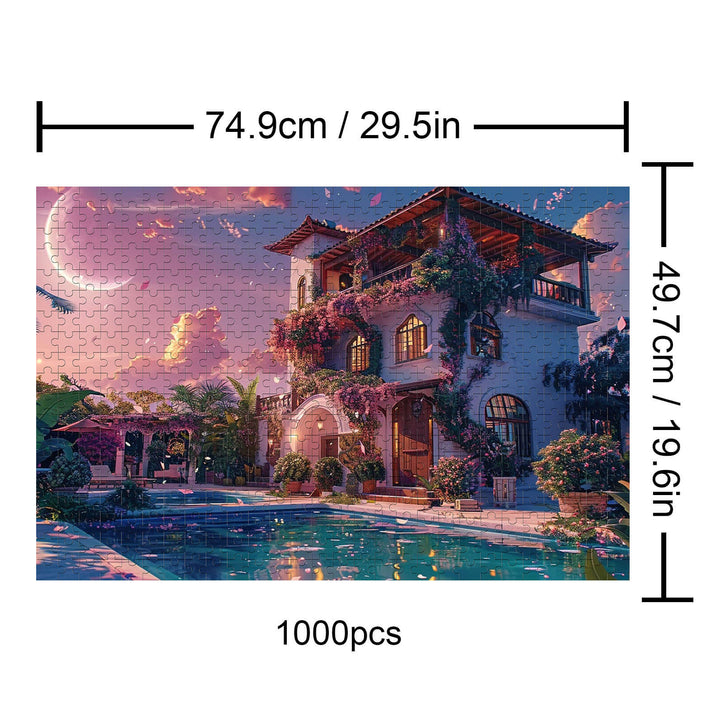 Puzzle Villa de rêve 500/1000 pièces