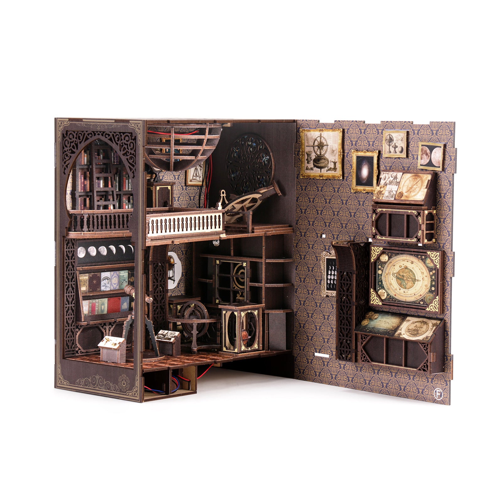 Astronomy Museum - DIY Book Nook Kit,3D Wooden Puzzle – Woodbests