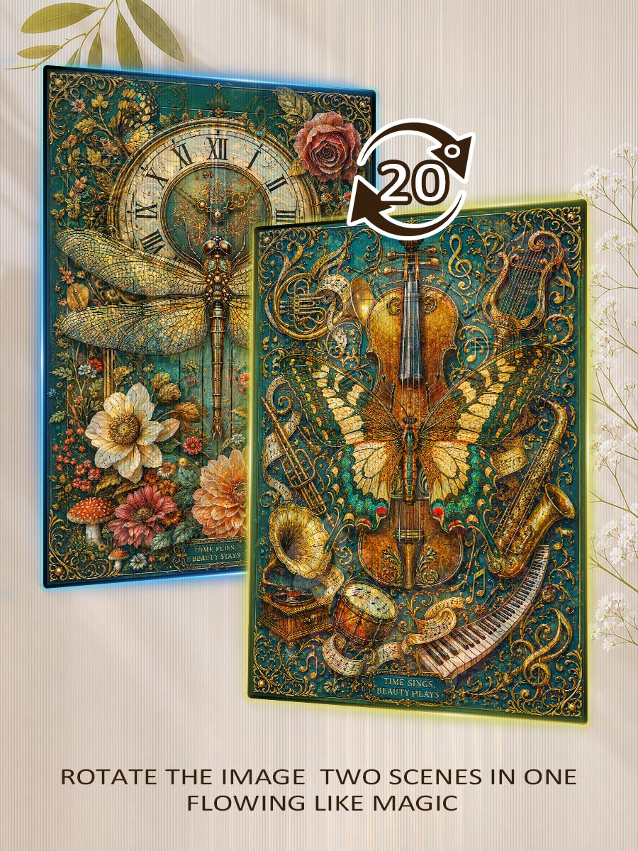 Insect Poetry - Morphing Lenticular Puzzle