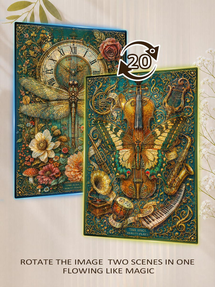 Insect Poetry - Morphing Lenticular Puzzle