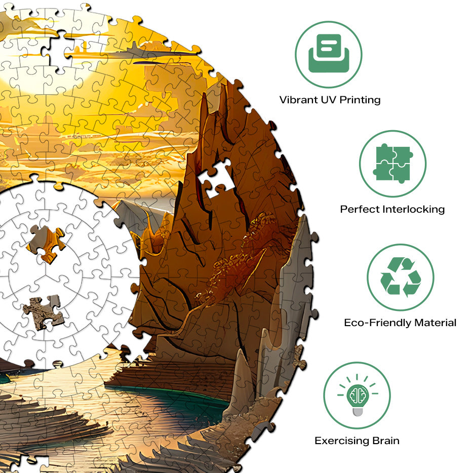Inside The Cave-1 1000 Piece Puzzle