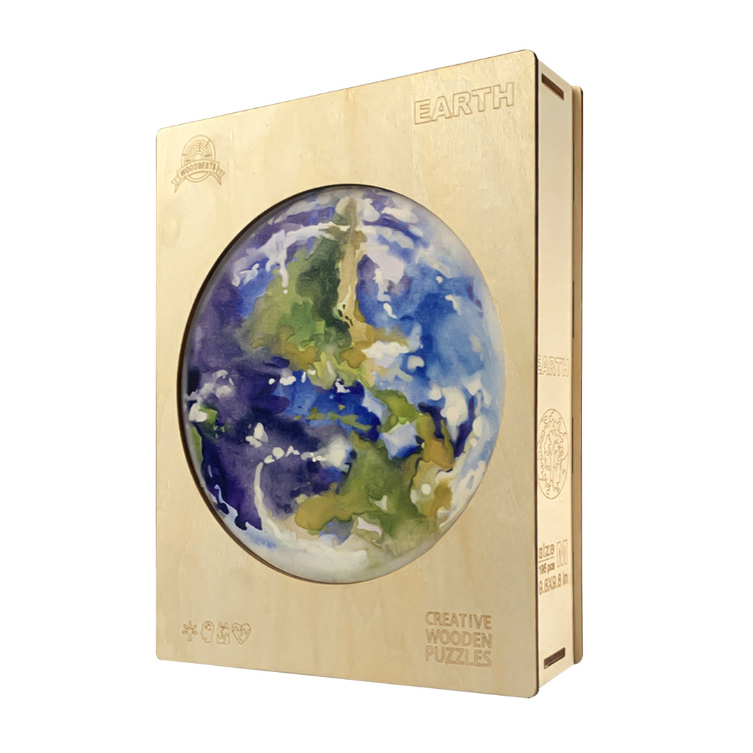 Space Planet Wooden Jigsaw Puzzle