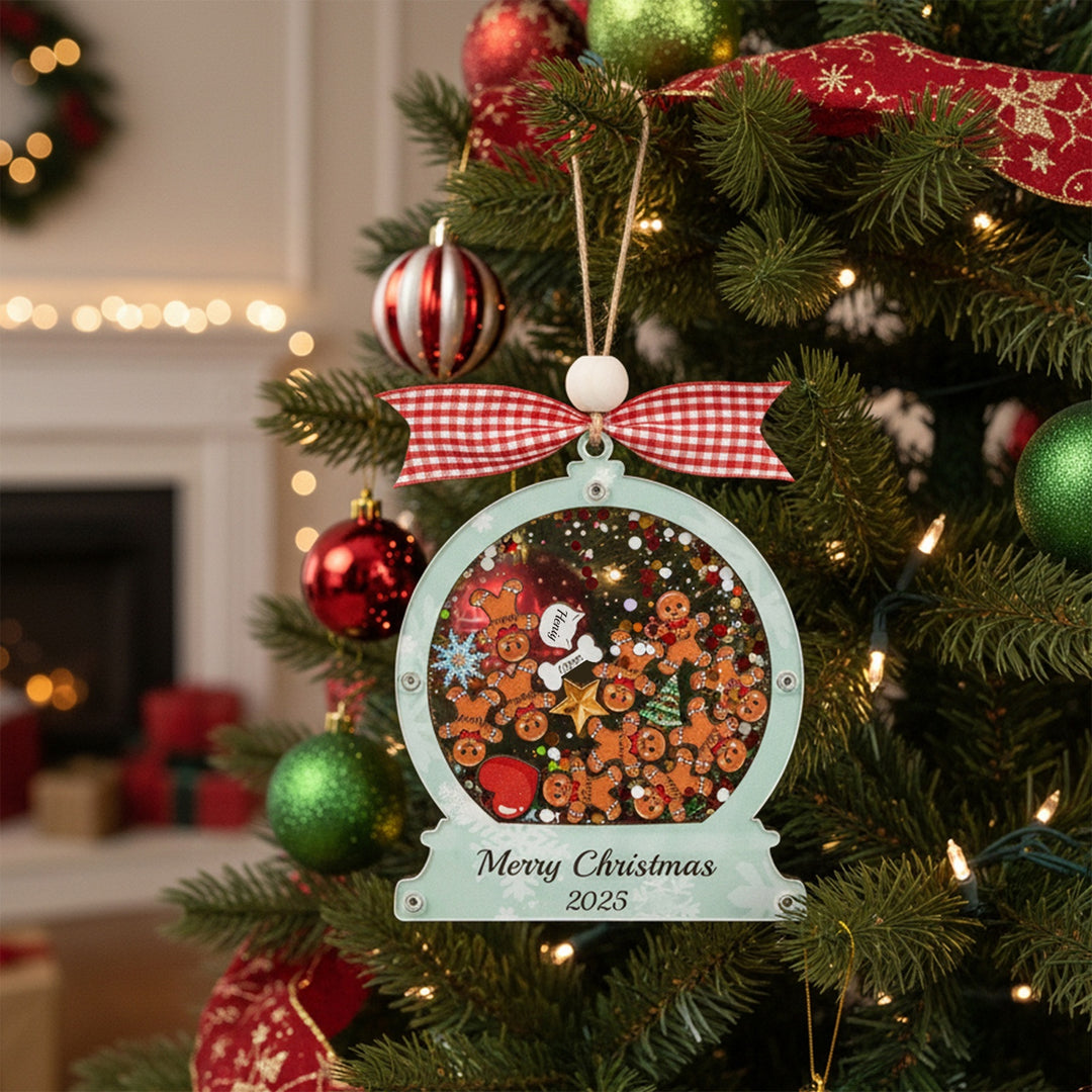 Christmas Rocking Pendant Gift-Gingerbread Man