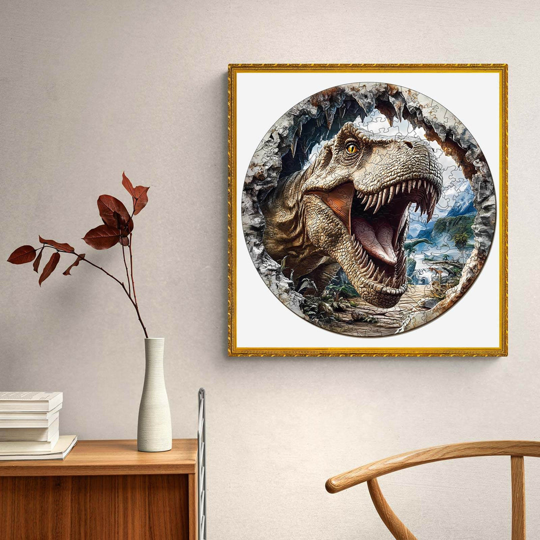 3D T-Rex 3 Wooden Jigsaw Puzzle