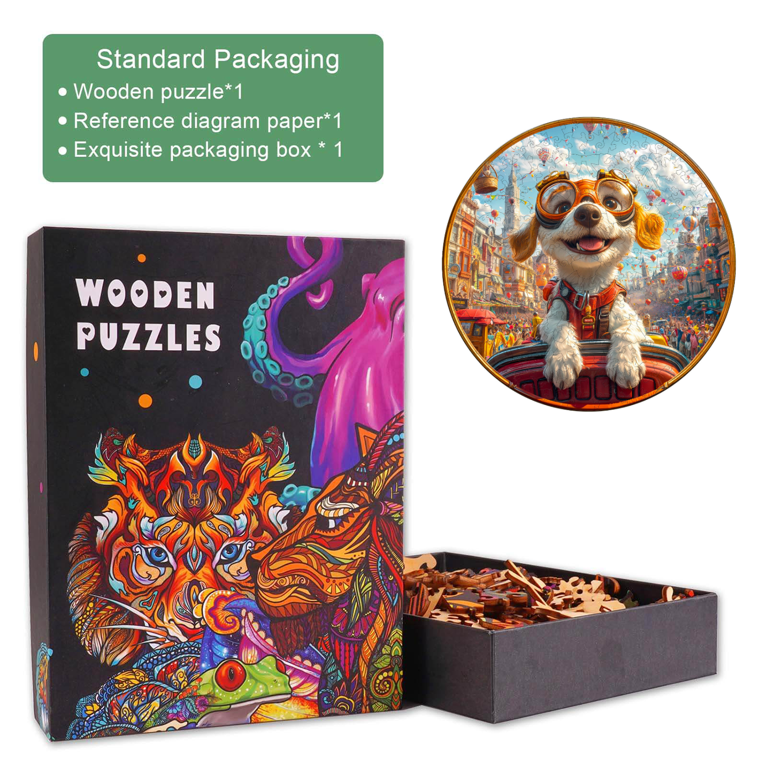 Puzzle en bois Parade Navigator