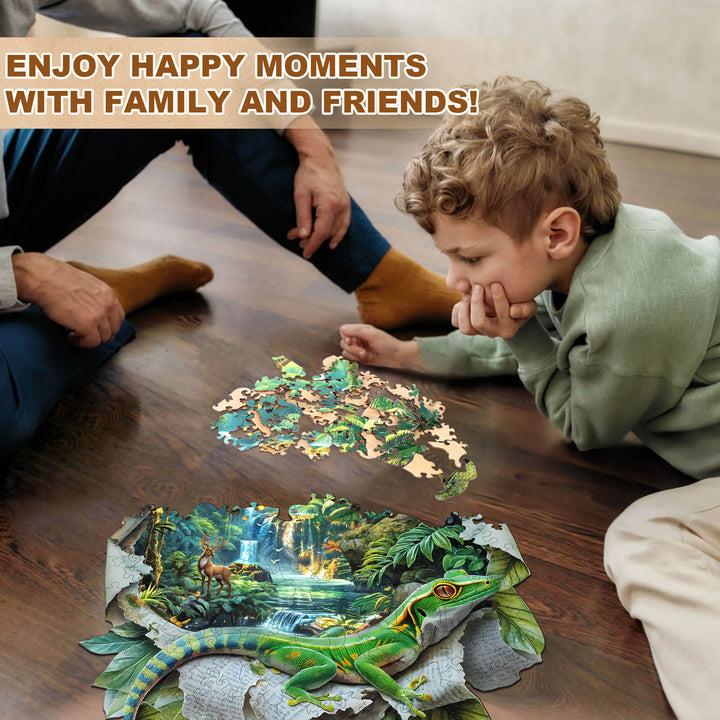 Puzzle en bois Paper World