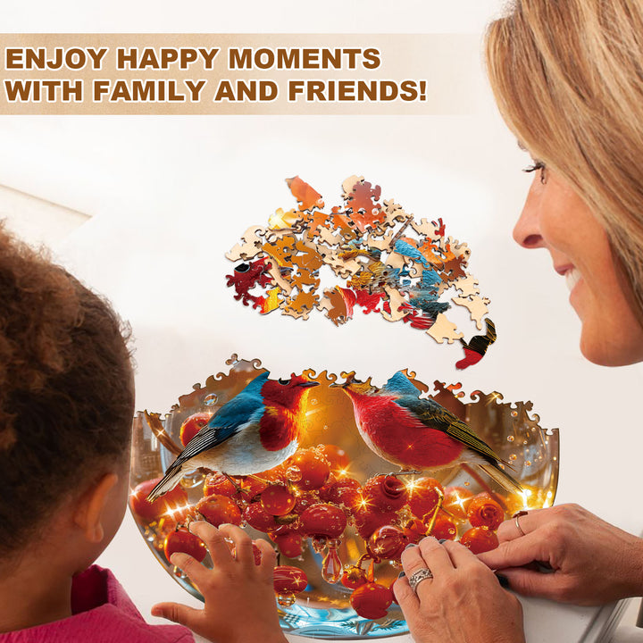 Shining Romance Wooden Jigsaw Puzzle