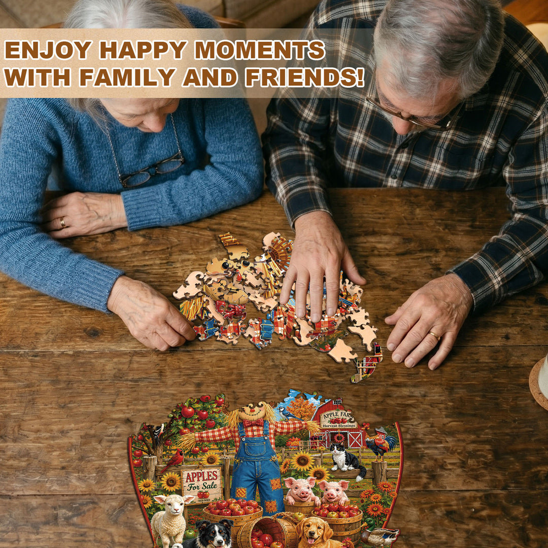Apple Farm Wooden Jigsaw Puzzle