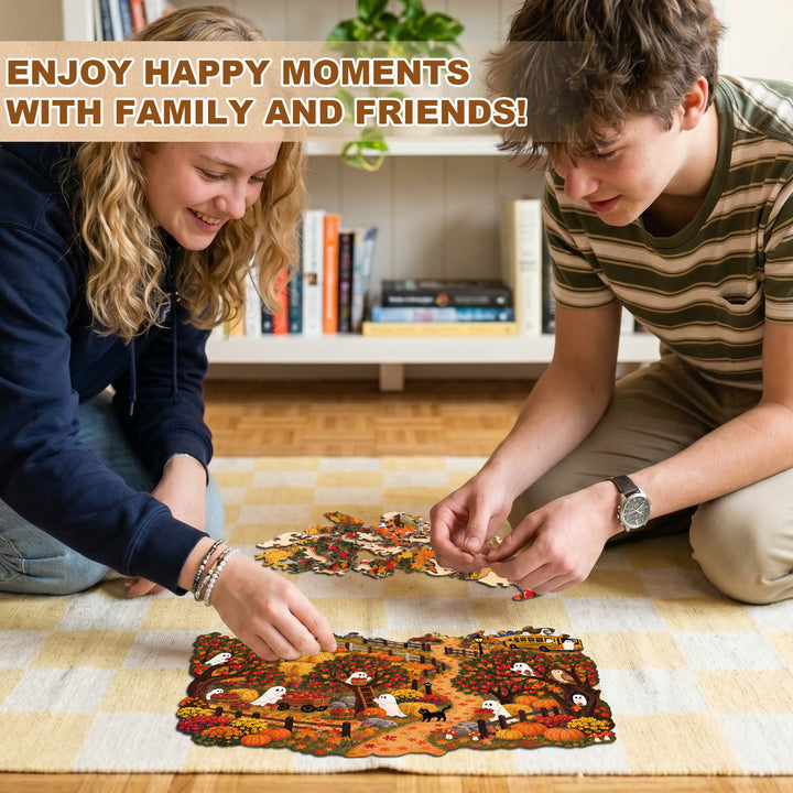 Autumn Story Wooden Jigsaw Puzzle