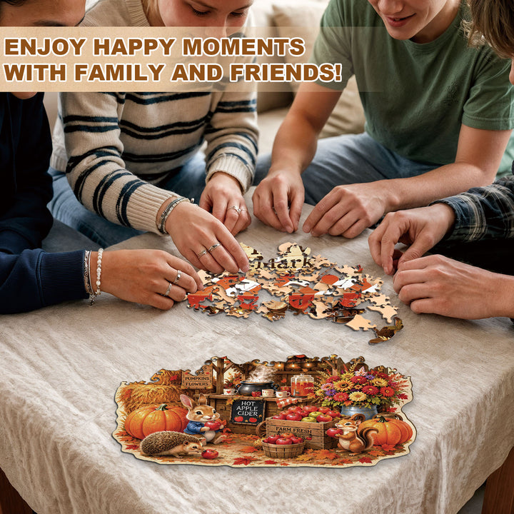Apple Corner Wooden Jigsaw Puzzle