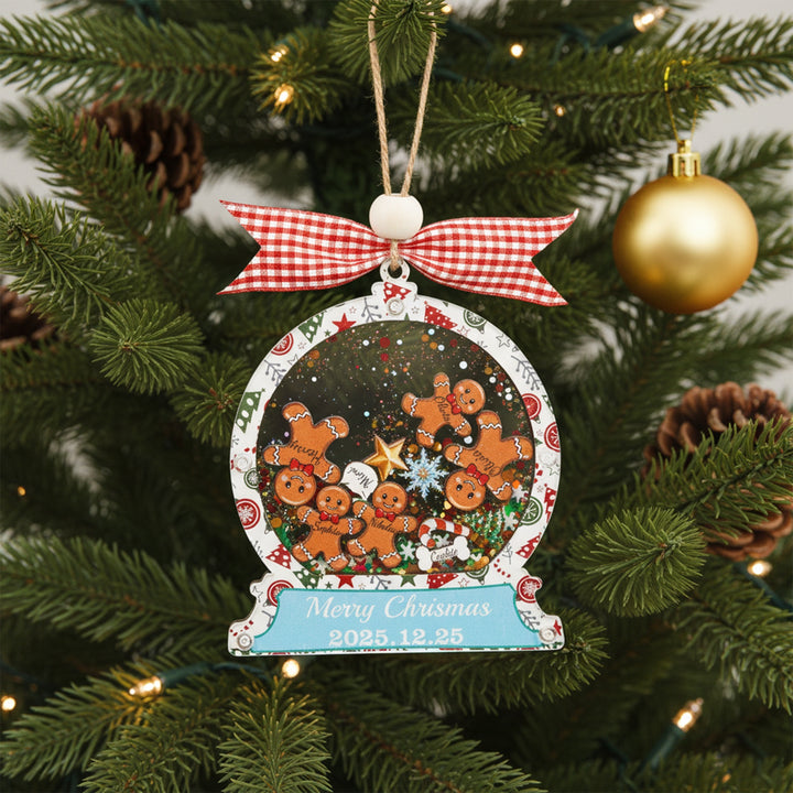 Christmas Rocking Pendant Gift-Gingerbread Man