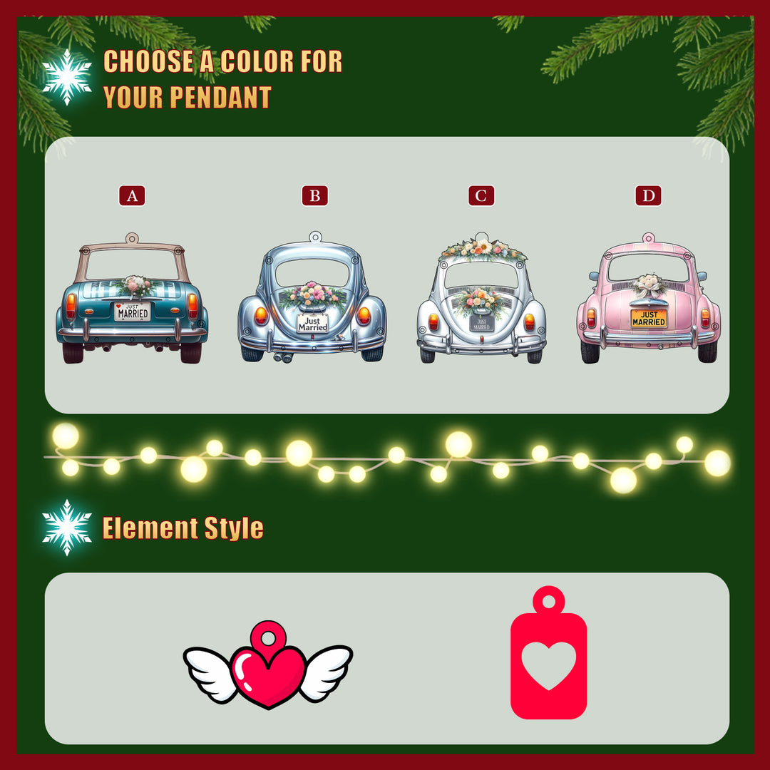 Christmas Wedding Rocking Pendant Gift