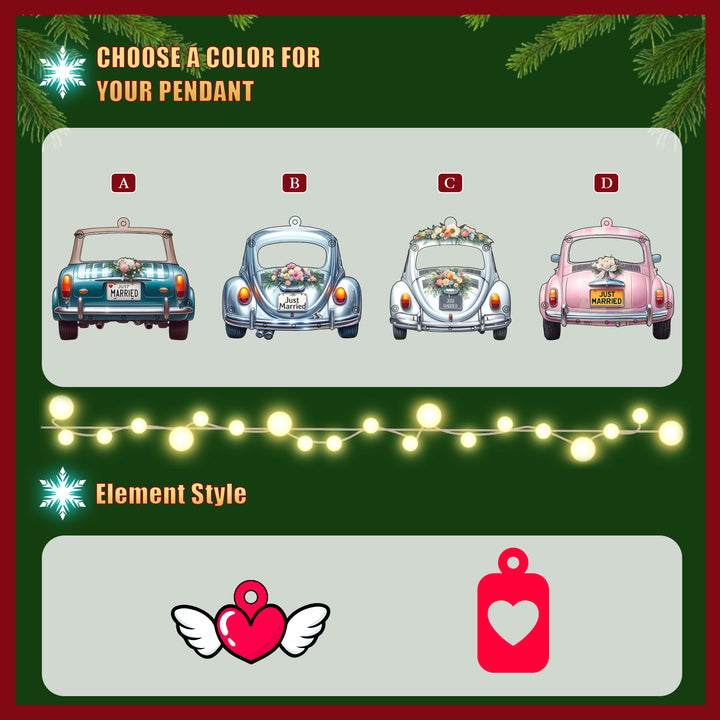 Christmas Wedding Rocking Pendant Gift