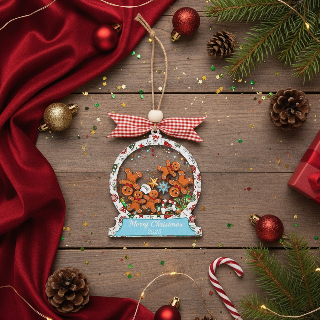 Christmas Rocking Pendant Gift-Gingerbread Man