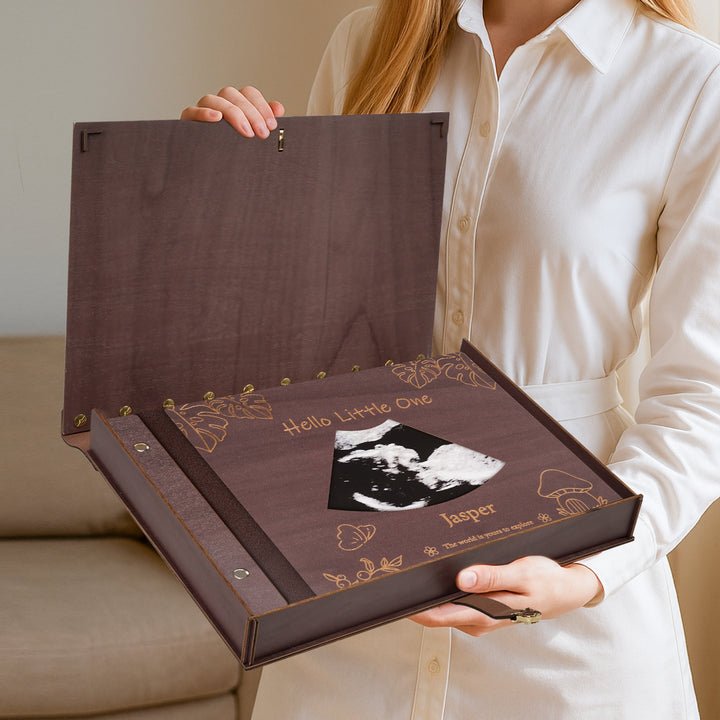 Personalized Baby Photo Album - Custom First Year Photo Album