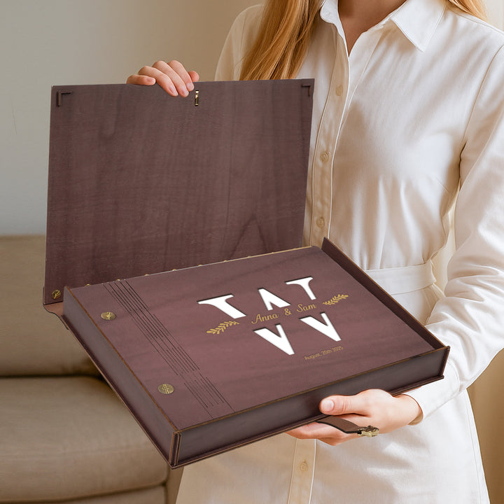 Wedding Photo Album - Custom Unique Photo Book