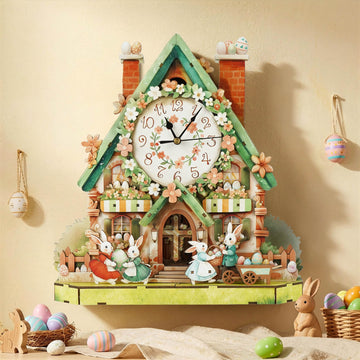 Craft Unique Timepieces: Premium Wooden Puzzle Clocks & 3D Wooden Clock ...