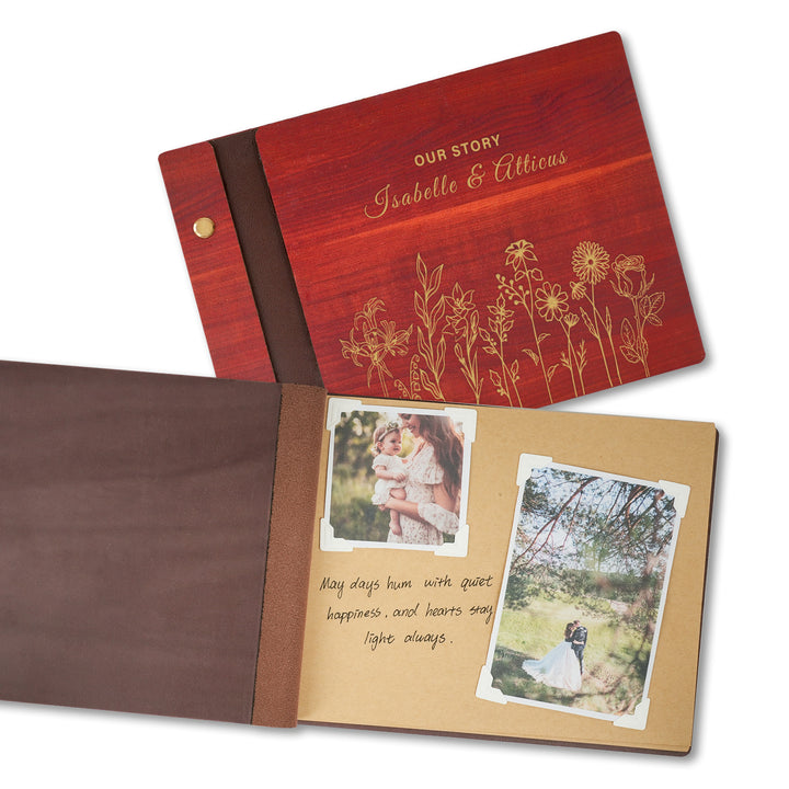 Elegant Wedding Photo Album - Best Wedding Gift