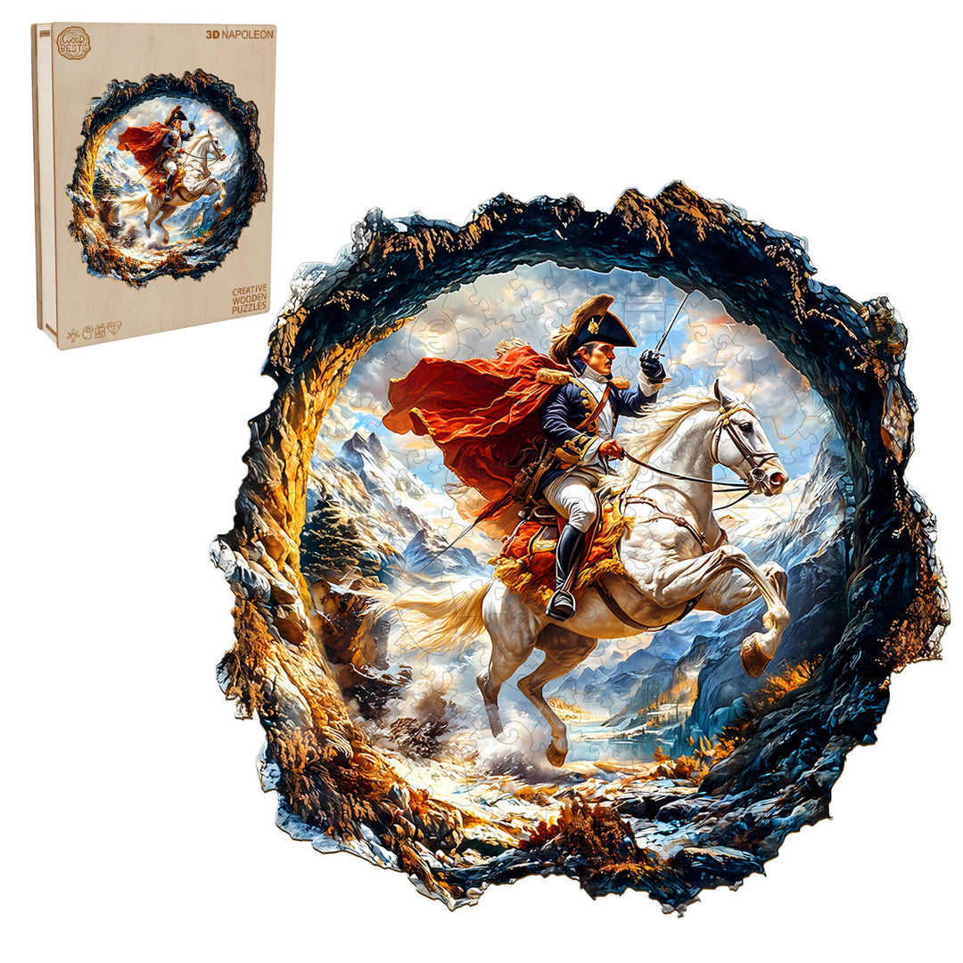 3D Napoleon Wooden Jigsaw Puzzle