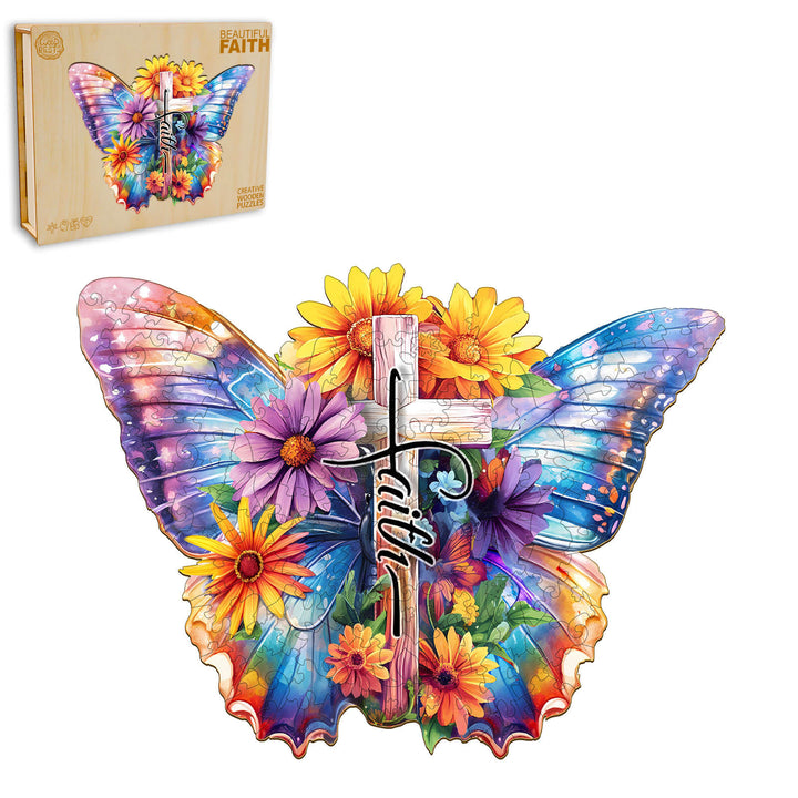 Beautiful Faith Wooden Jigsaw Puzzle