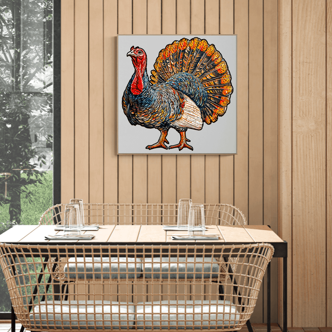 Turkey Wooden Jigsaw Puzzle