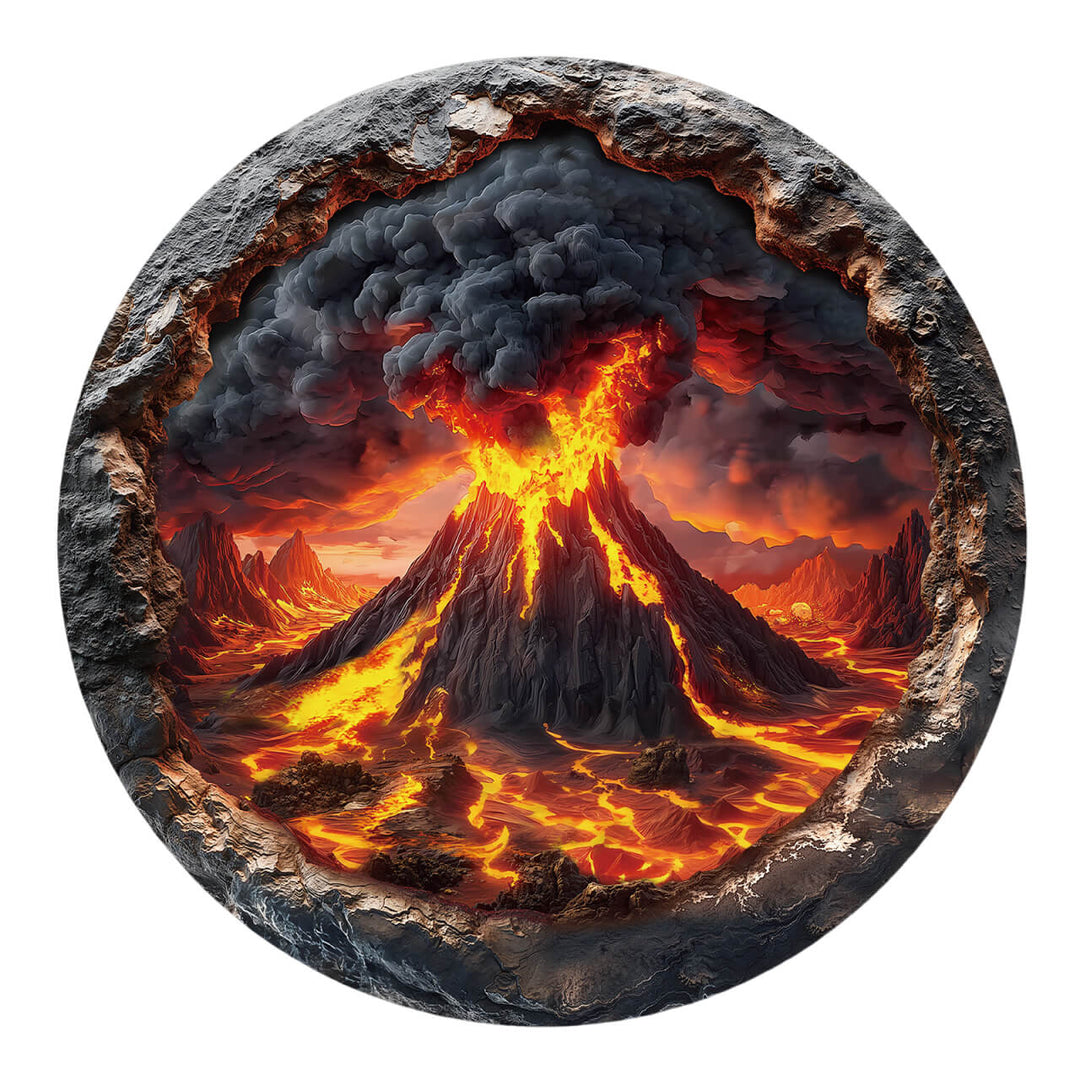 Eruption Portal 1000 Piece Puzzle