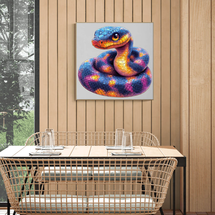 Snake Wooden Jigsaw Puzzle