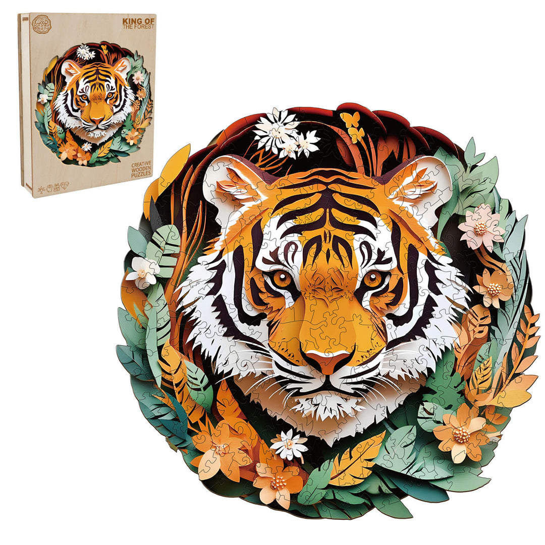 3D King of the Forest Wooden Jigsaw Puzzle